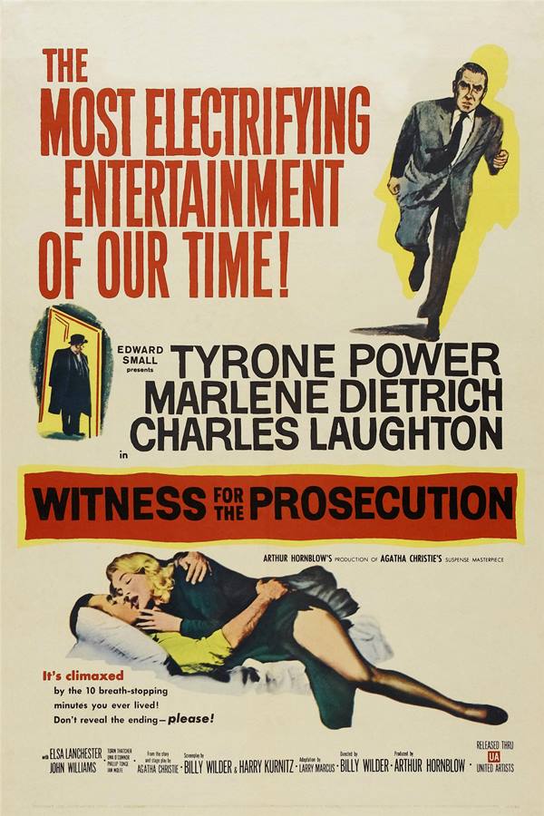 控方证人 Witness for the Prosecution (1957)美国/悬疑/惊悚/犯罪/1080p-吾爱分享